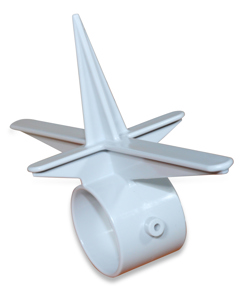 Support self centering for raised perch dia 33,5mm